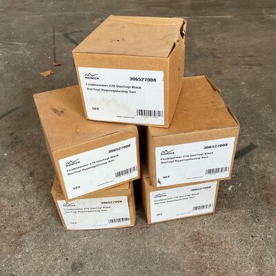 Monier Dantegl rygningsbeslag sort 50 stk