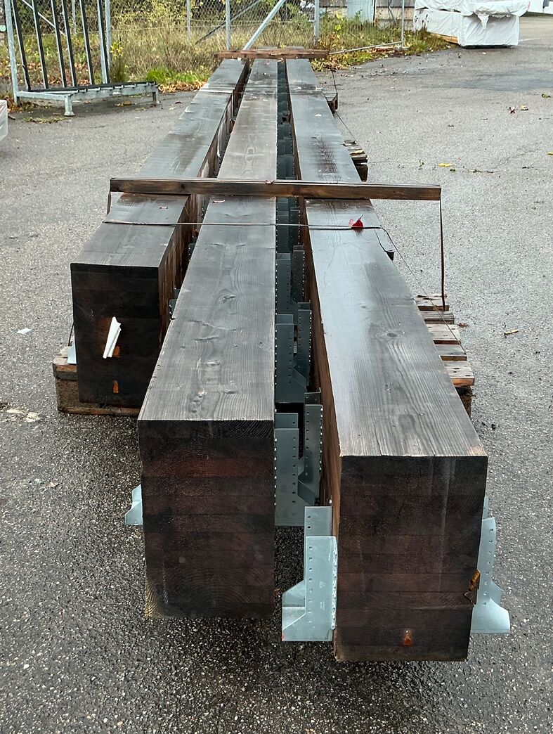 Limtræsbjælke 21x37x997 cm