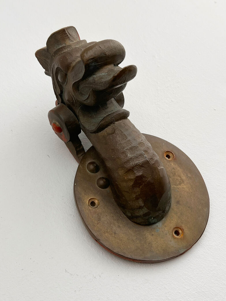 Dørhammer i messing