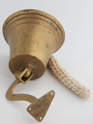 Skibsklokke af messing - 19 cm
