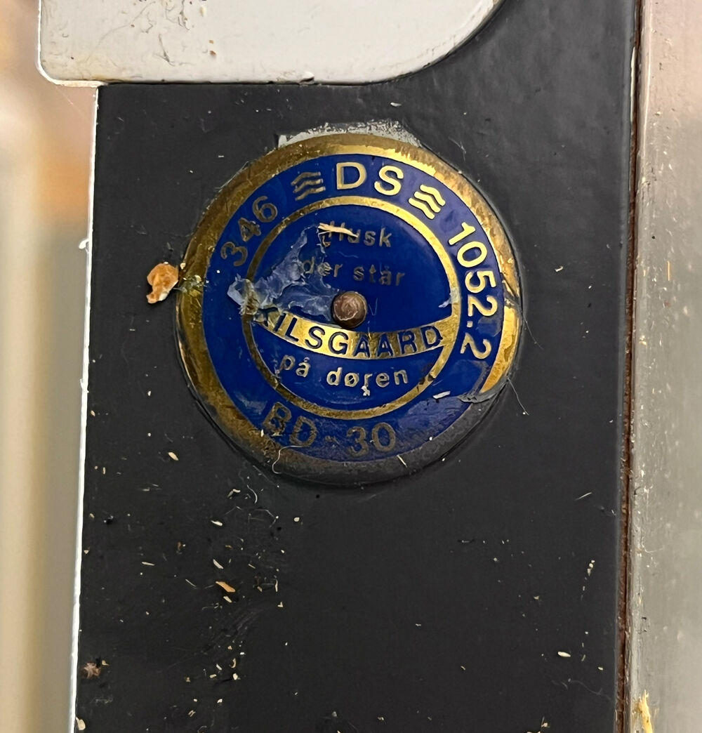 BD-30 branddør med karm M9