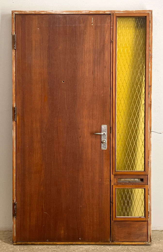 Yderdør med sideparti