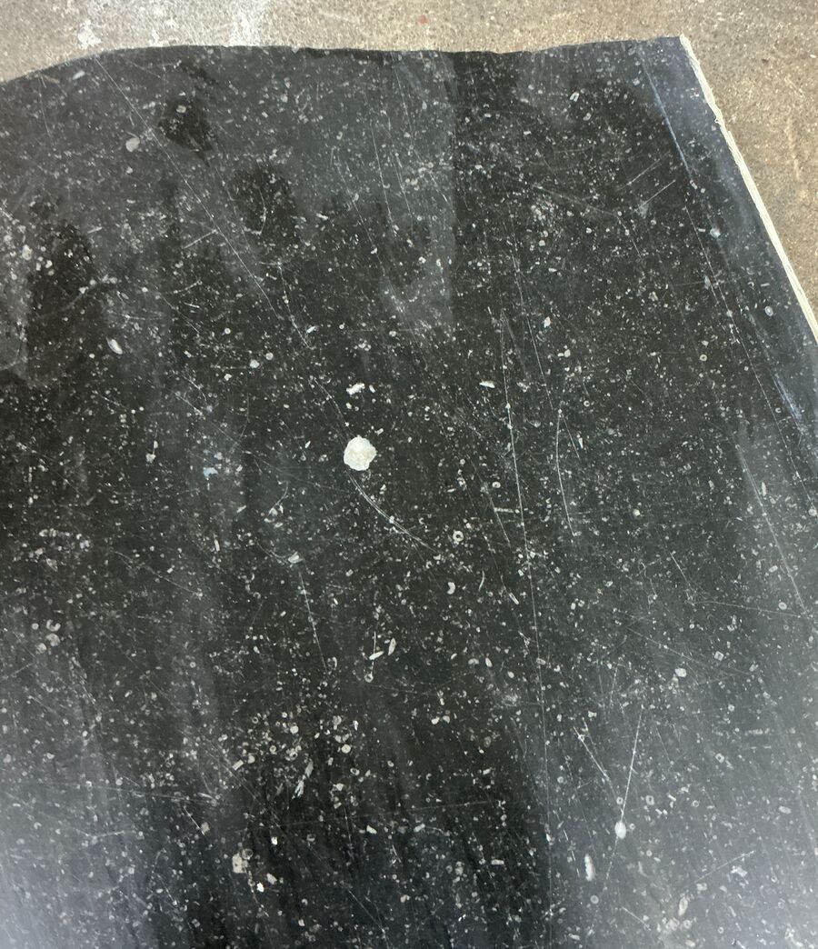 Sorte marmorplader parti 4,5 m2
