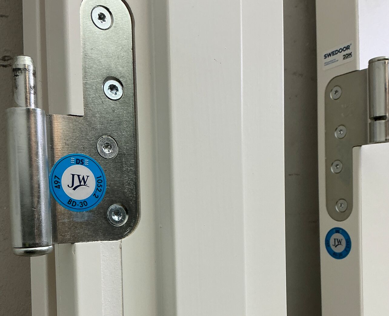 BD30 branddør vh. fra Swedoor