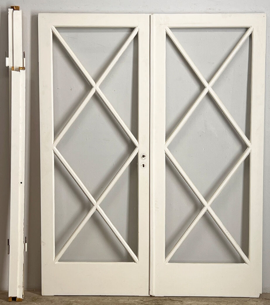 Fransk dør med karm