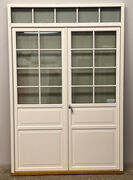 Dobbelt terrassedør med karm