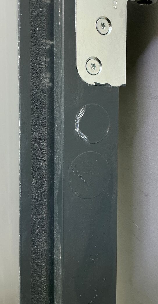 BD60 dobbeltdør uden karm