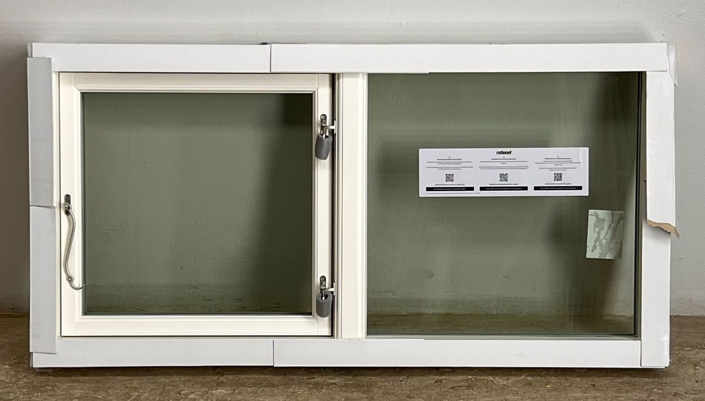 Rationel vindue - 3-lagsglas