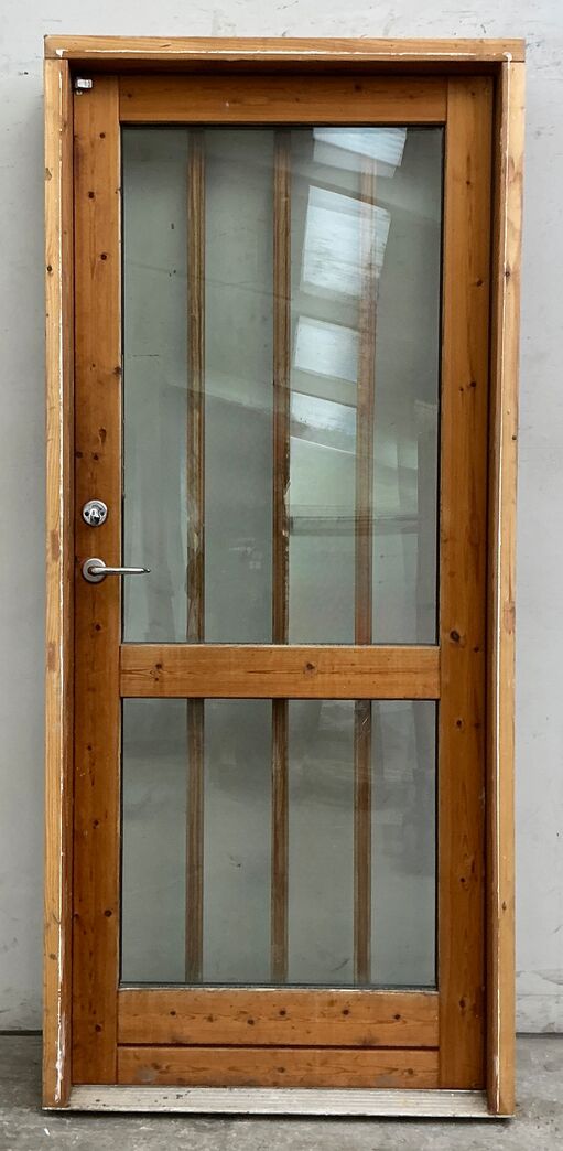 Yderdør med termoglas