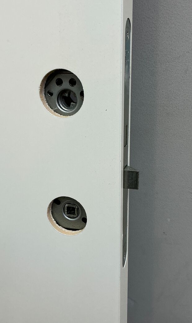 BD30/bd35 brand-/lyddør uden karm