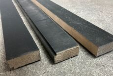 Malet skyggeliste  18 x 45 mm