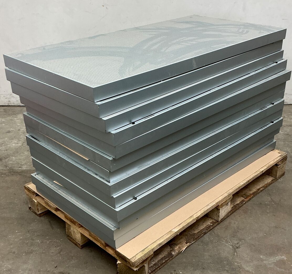 Akustik vægpaneler i galvaniseret stål