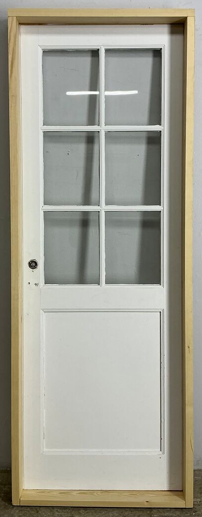 Sprossedør med karm