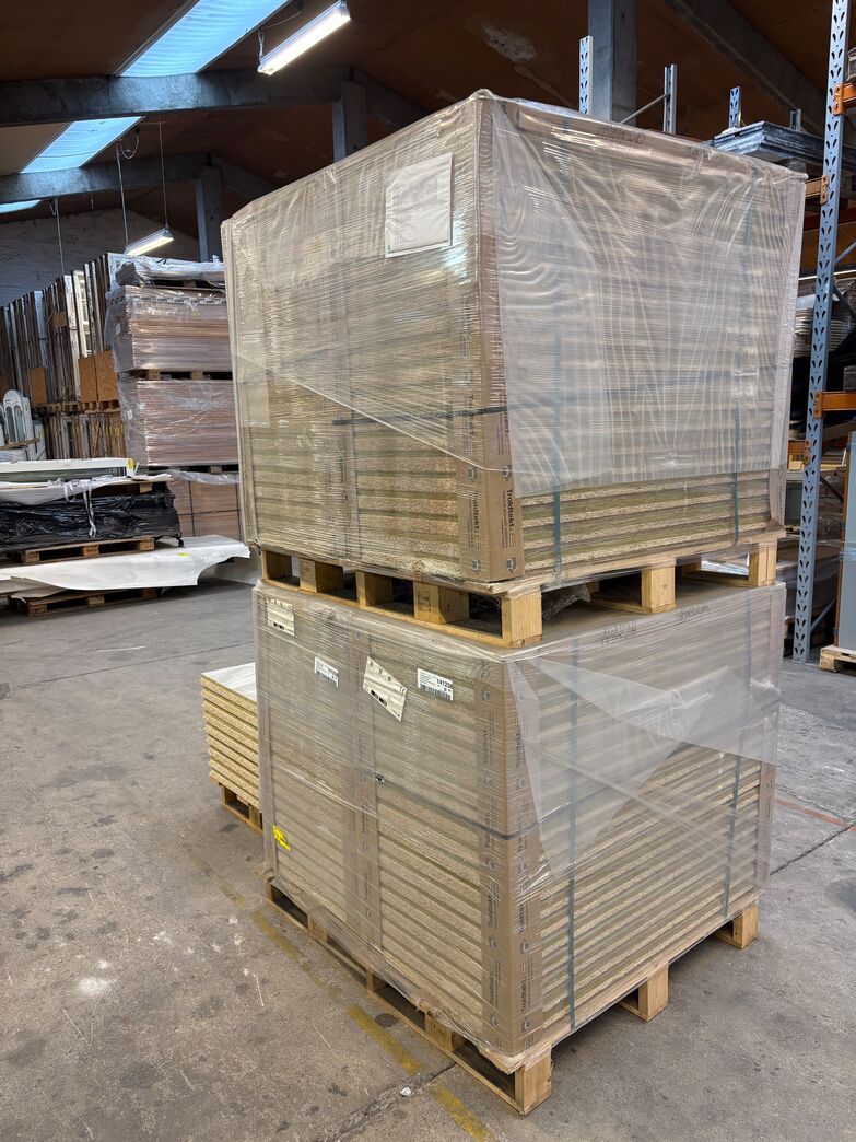 Troldtekt akustikplade Plus Lys Fin Natur 3,5x60x120 cm