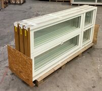 Terrassedør med koblet ramme - 259,8 cm