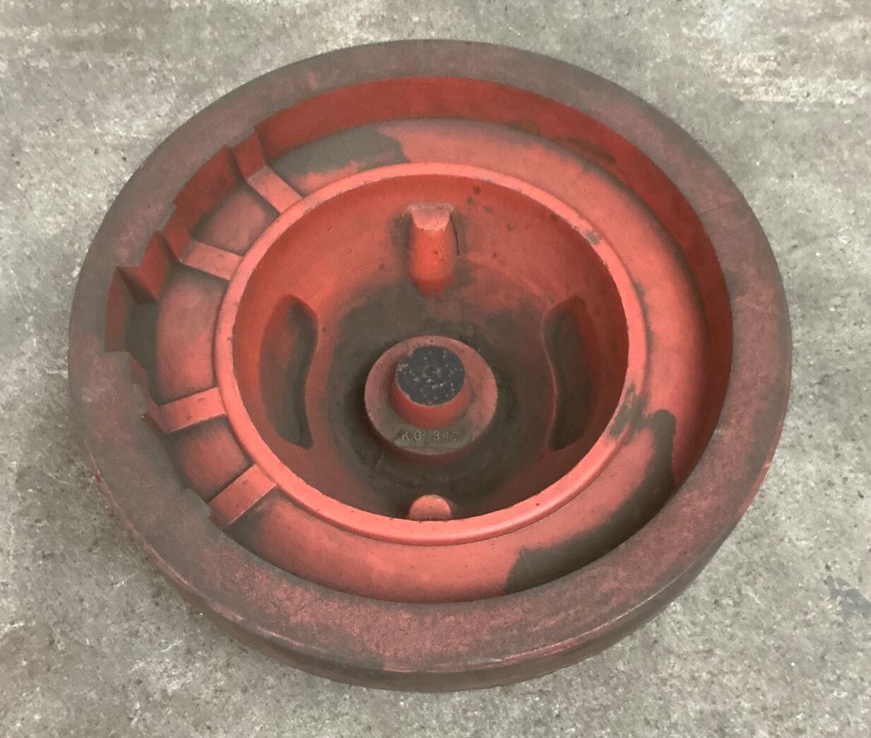 Støbeform fra Holbæk Jernstøberi