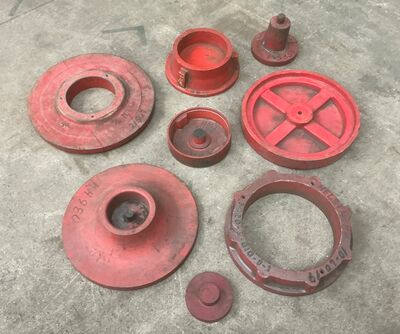 8 stk. støbeform fra Holbæk Jernstøberi