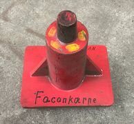 12 stk. støbeform fra Holbæk Jernstøberi