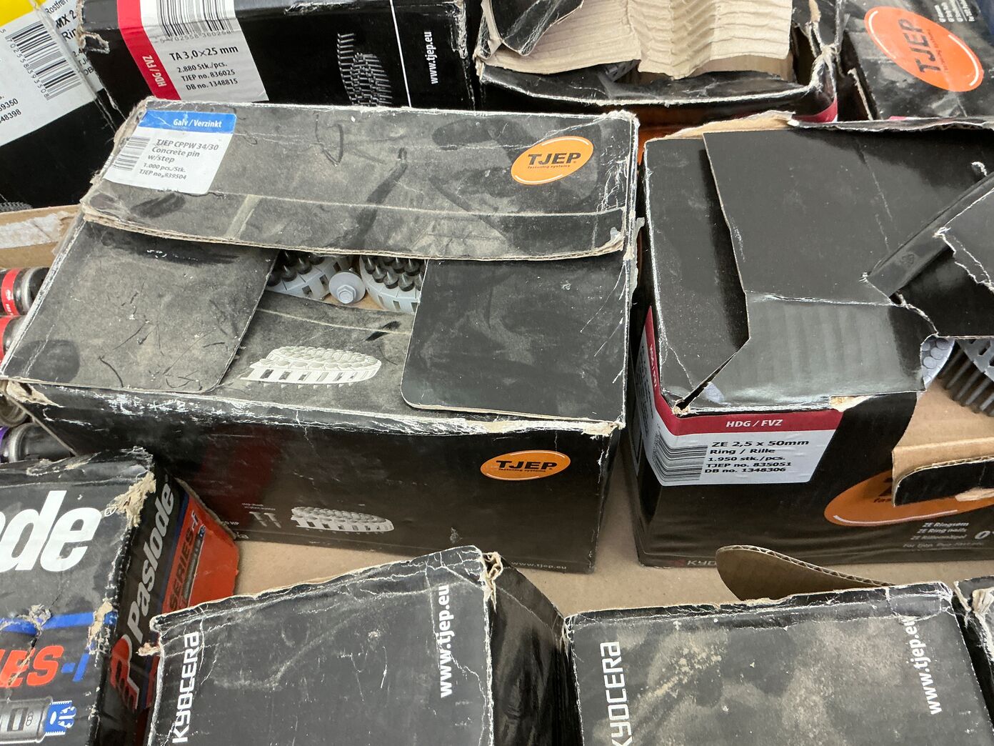 Samlet parti - Skudsøm og klammer