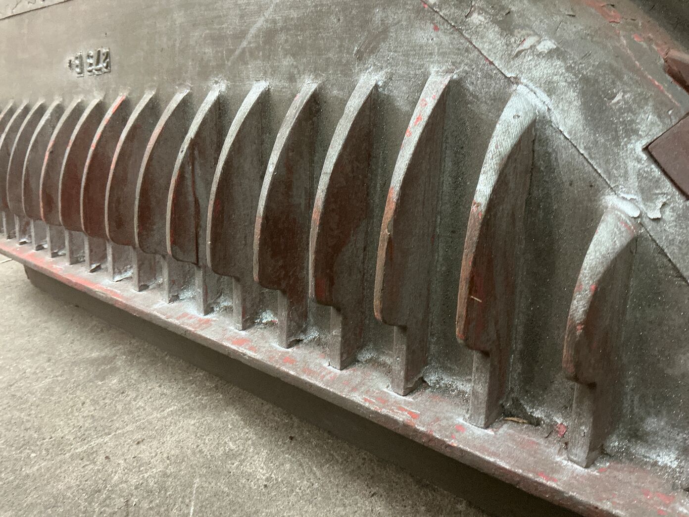 Støbeform fra Holbæk Jernstøberi