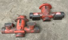 Støbeform sæt fra Holbæk Jernstøberi