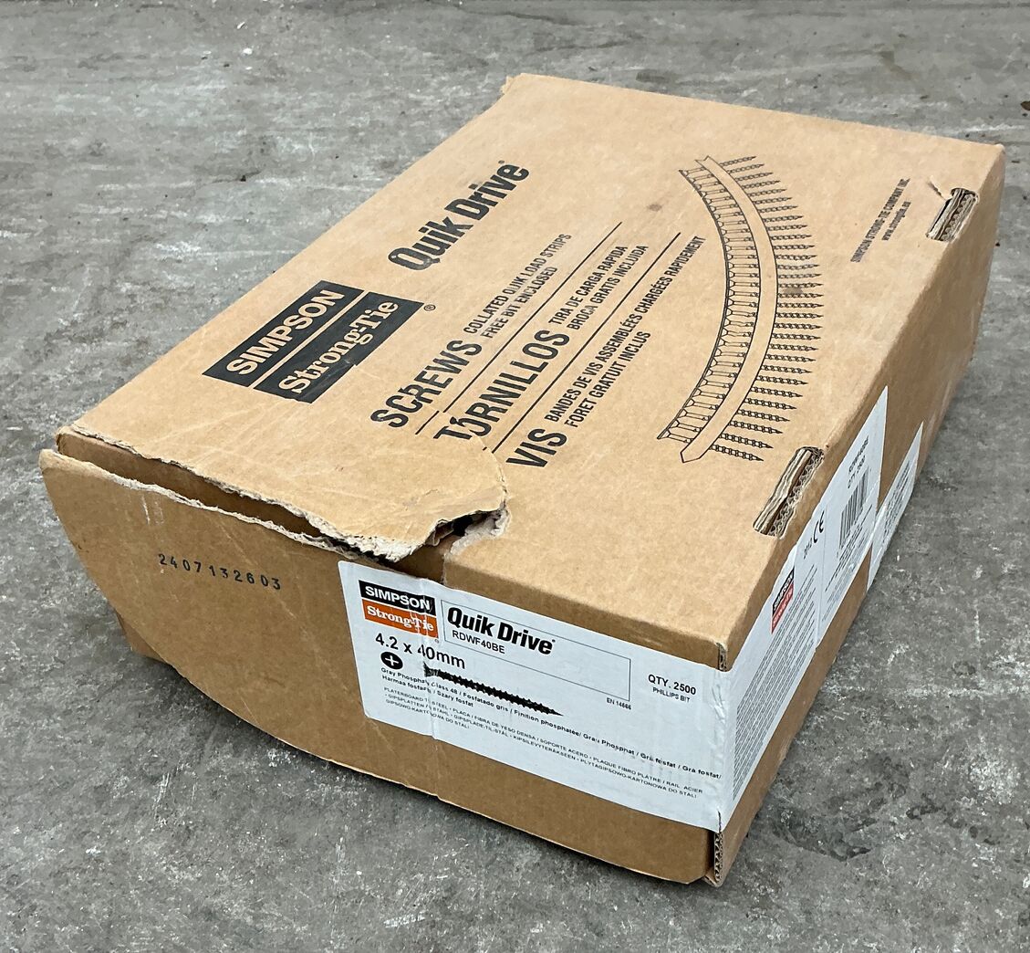 Samlet 5 ks. - Gipsskruer - Simpson