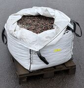 600 kg. Nøddesten ca 16-32 mm