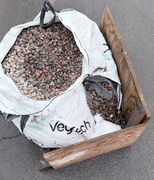 730 kg. Nøddesten ca 16-32 mm