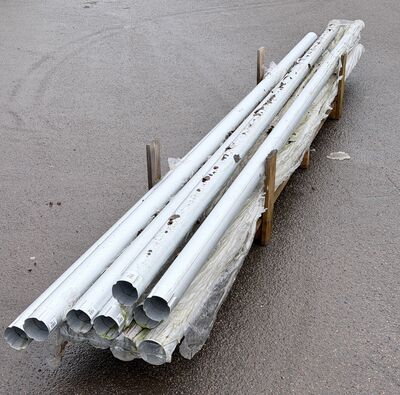 Nedløbsrør ø 90 mm længe 4000 mm