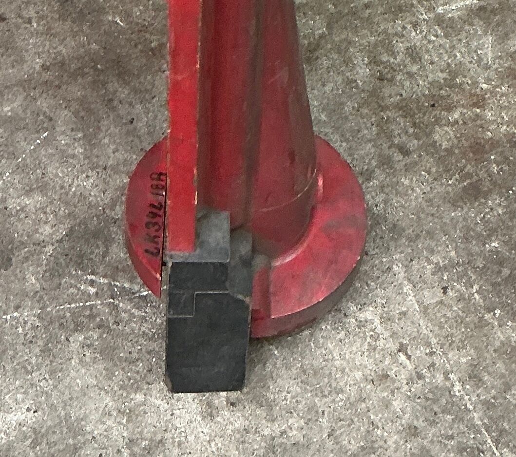 Støbeform fra Holbæk Jernstøberi