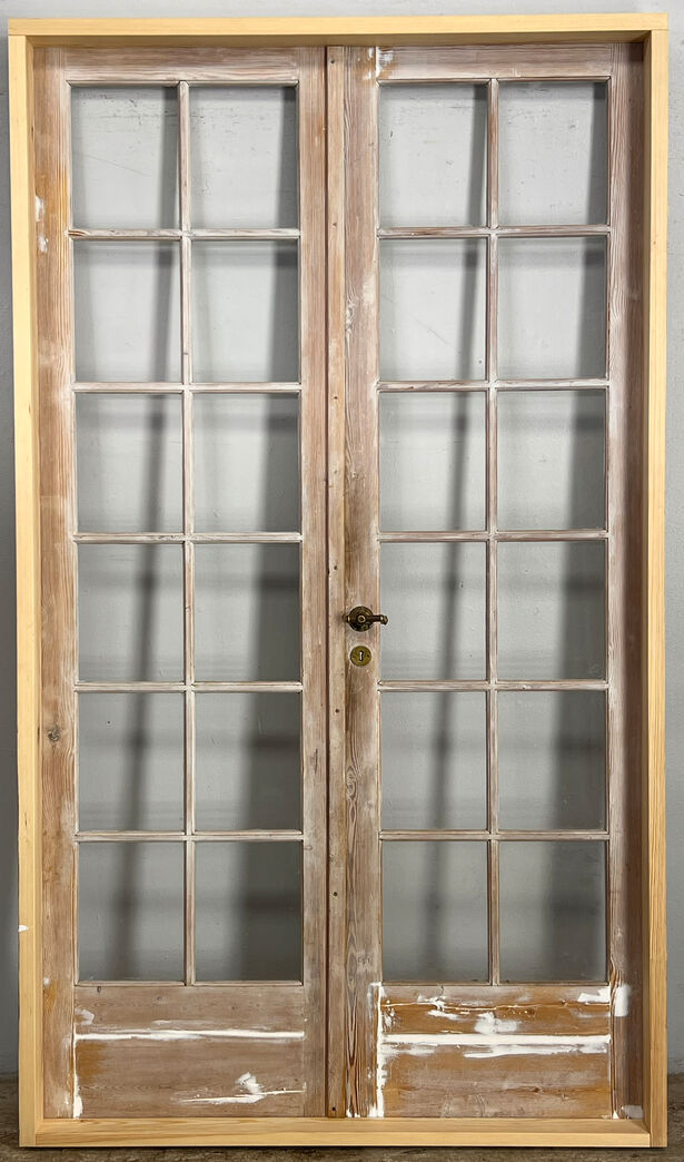 Fransk dør med karm