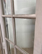 Sprossevindue med koblet ramme