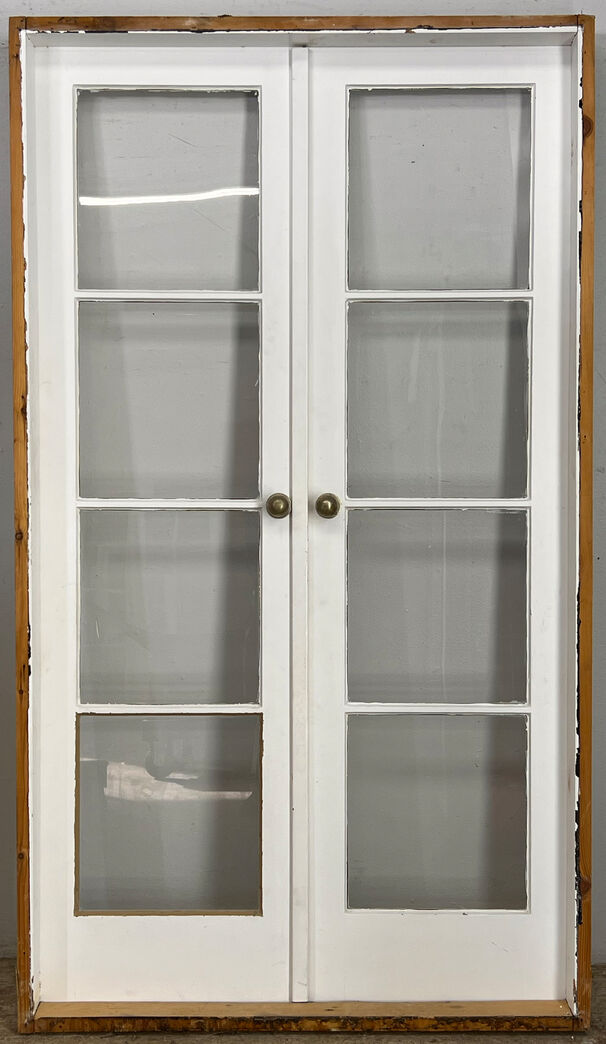 Fransk dør med karm