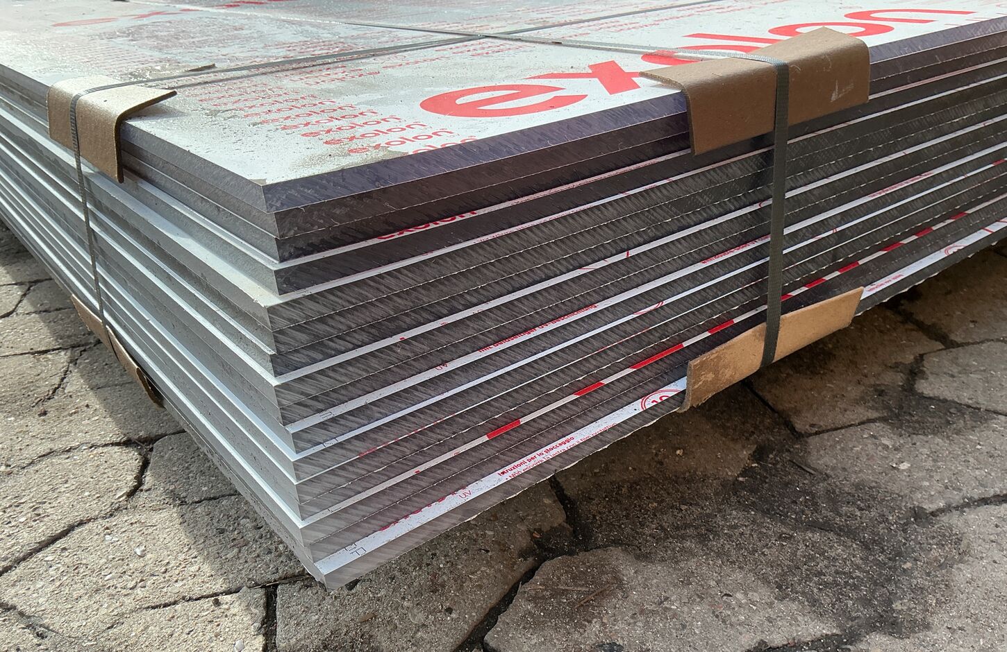 Exolon klar 10 mm 205 x 305 cm