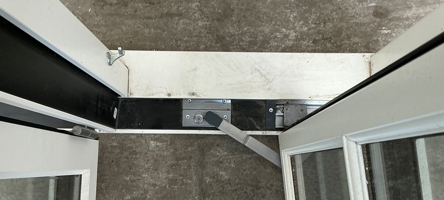 Energivindue med sprosser