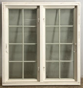 Bøjsø sprossevindue med koblede rammer