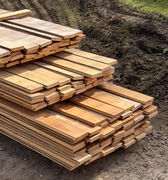 Brugte 20 mm gulvbrædder i fyr, 28 m2, 10 cm