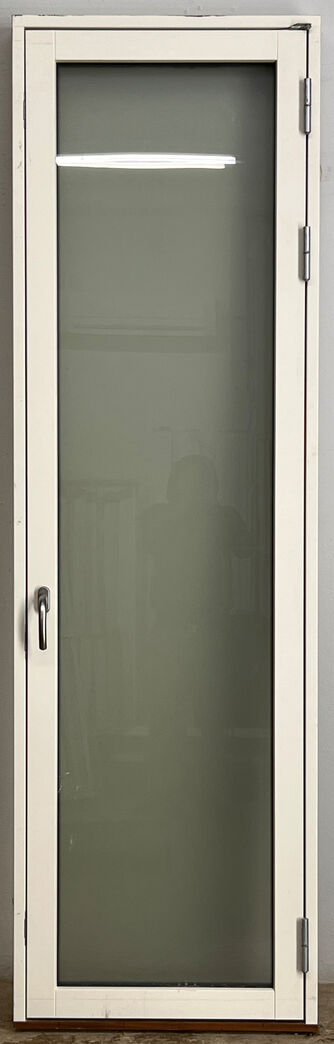 Terrassedør med matteret glas