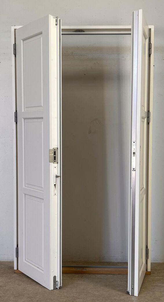 Rationel dobbelt facadedør