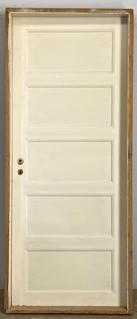 Fyldningsdør med karm