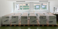 Gips akustikloft 57,5x57,5x12,5 cm