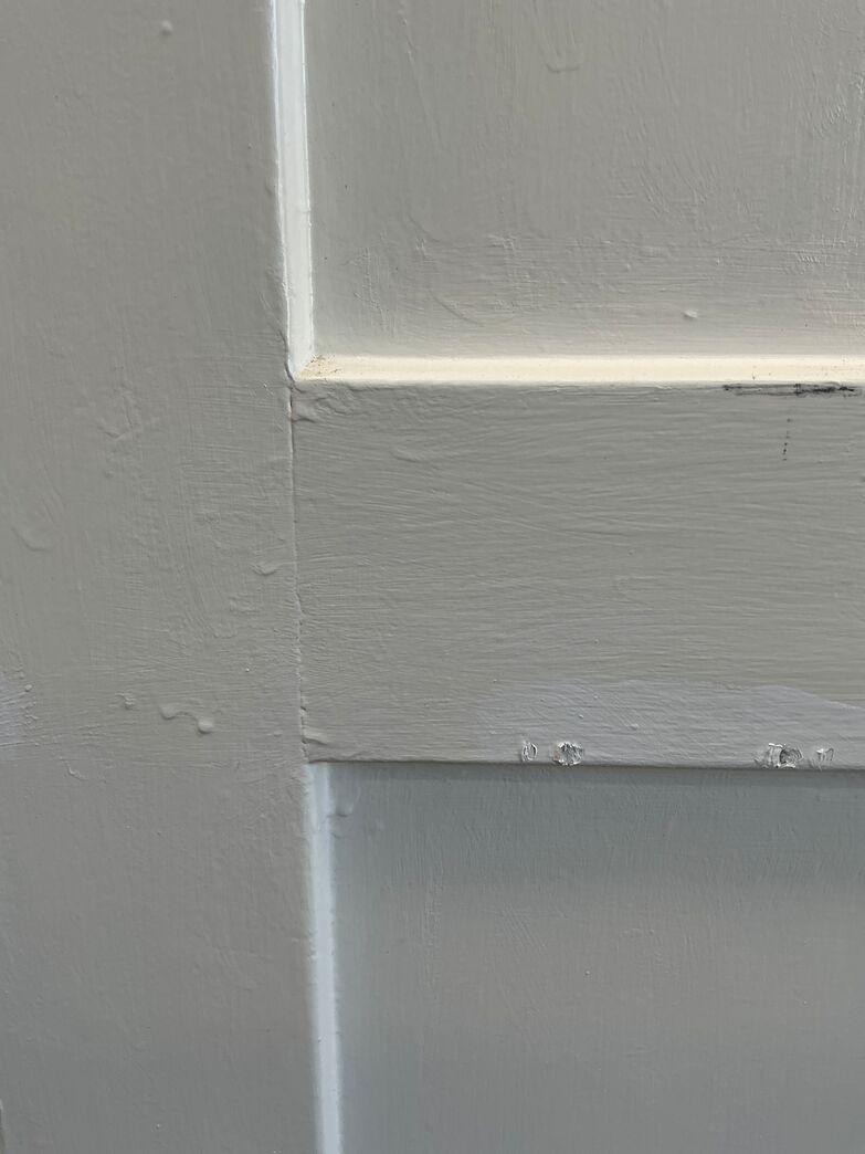 Fyldningsdør 78 cm med karm vh