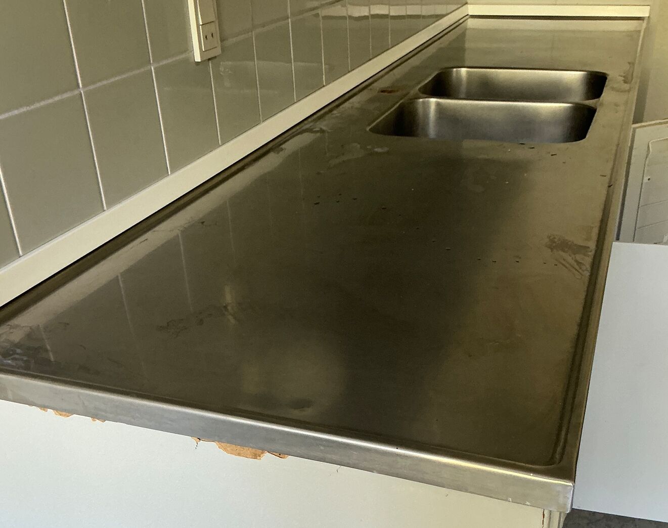 Komplet 60'er køkken, malet