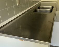 Komplet 60'er køkken, malet