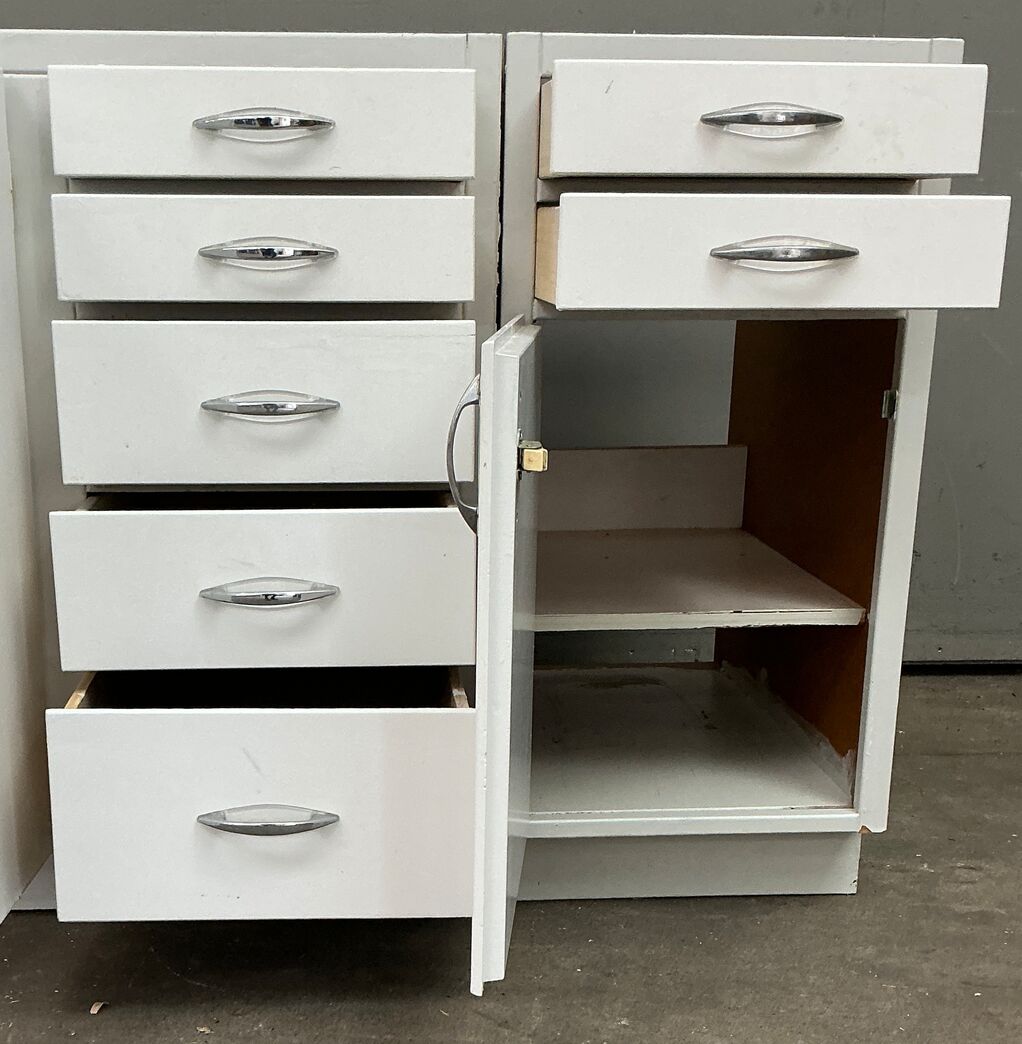 3 Køkkenmoduler fra 60'erne