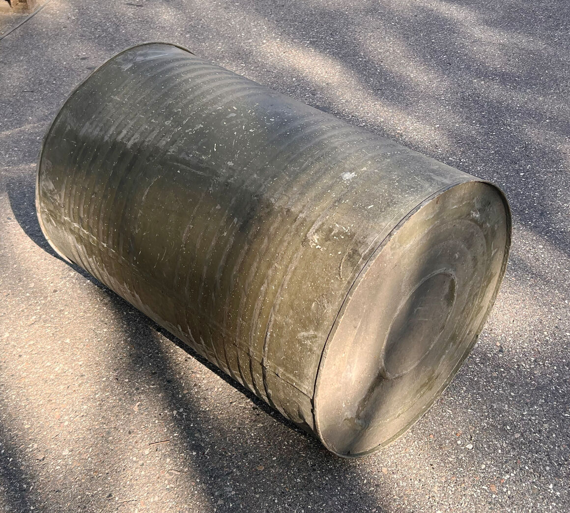Gammel vandtønde Ø 58 cm