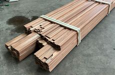 Mahognilister høvlet 4 sider 17x55x360cm