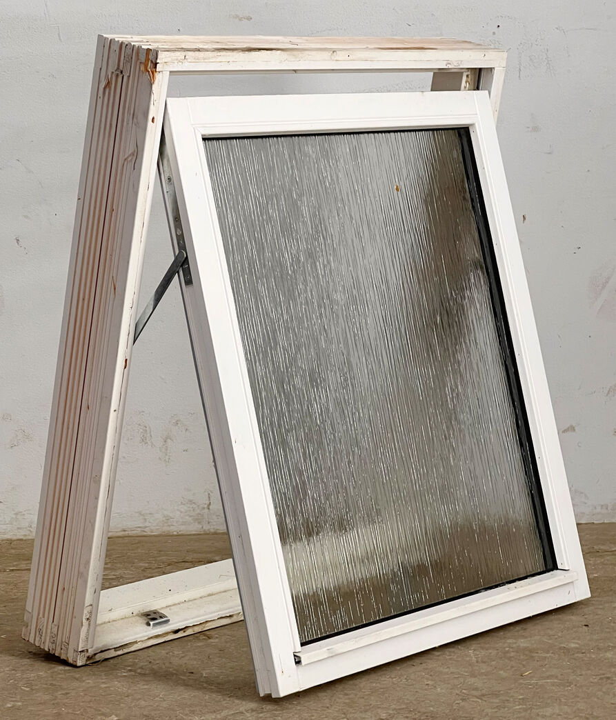 Termovindue med matteret glas
