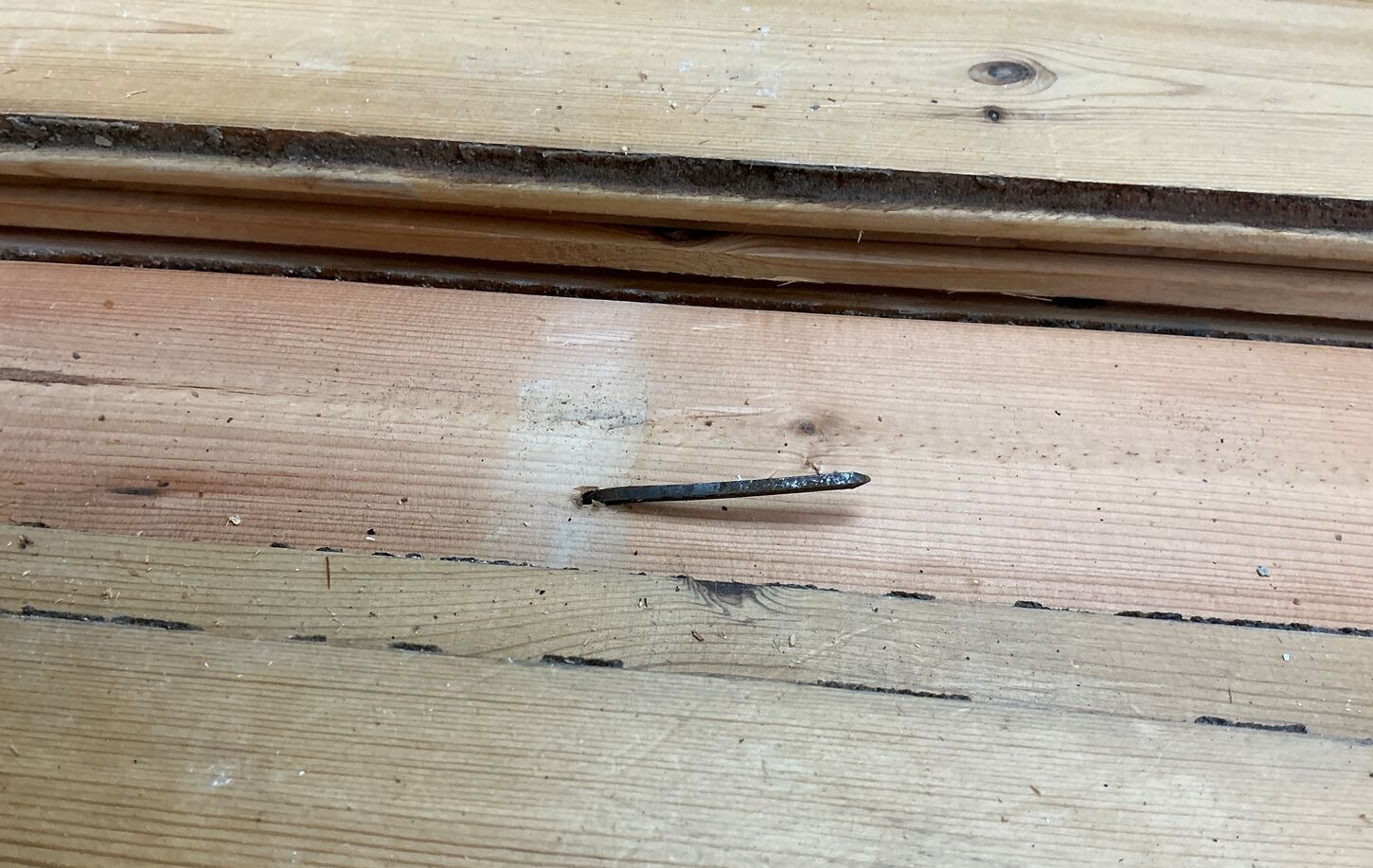Brugt gulvbrædder i fyr, 14m2, 11,3 cm