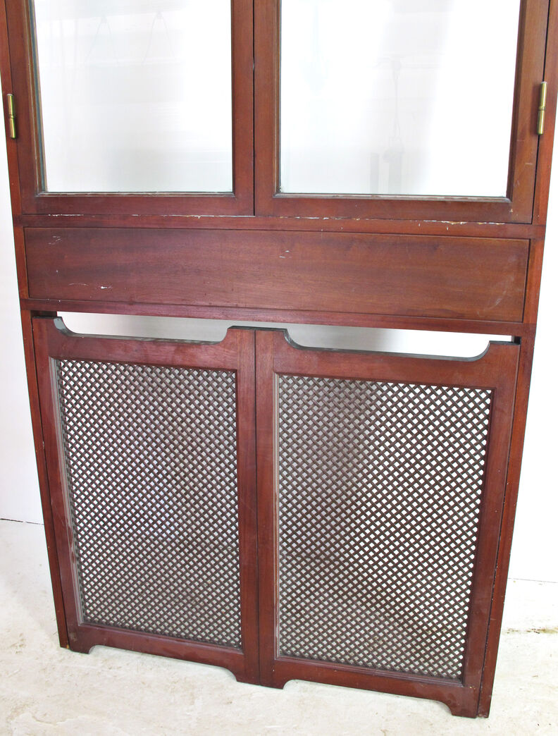 Kæmpe vindue med radiatorskjuler